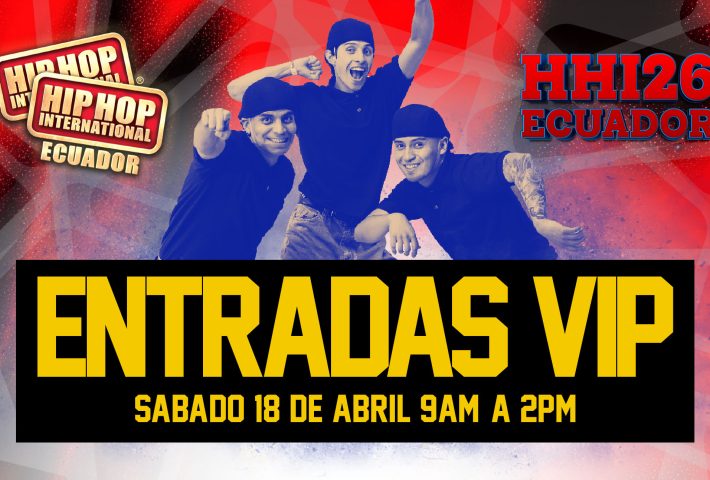 HHI ECUADOR 2026 – QUITO – SÁBADO 18 ABRIL 09:00 AM – 14:00 PM [PREVENTA VIP]