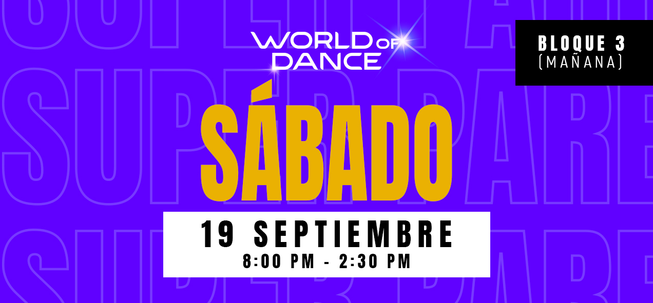 WOD ECUADOR 2026 – GYE – SÁBADO 19 SEPTIEMBRE 08:00 AM – 14:30 PM [PREVENTA GENERAL]
