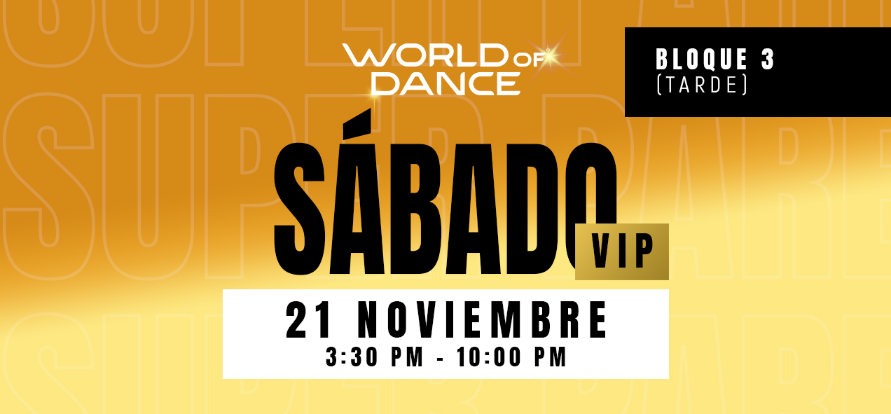 WOD ECUADOR 2026 – UIO – SÁBADO 21 NOVIEMBRE 15:30 PM – 22:00 PM [PREVENTA VIP]